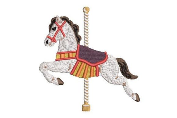 Carousel Horse: A Festive Embroidery Review
