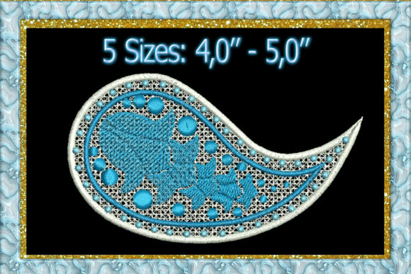 Paisley Pattern: Elevating Holiday Embroidery