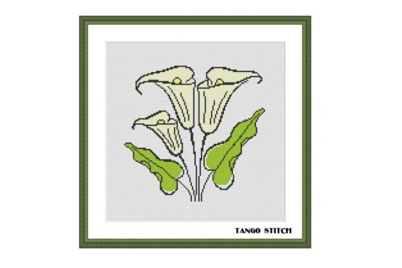 Review: Calla Simple Flower Cross Stitch Pattern