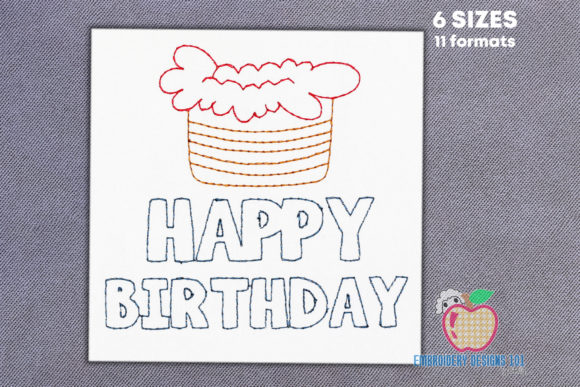 Review: Delicious Birthday Cake Bean Stitch for Merch