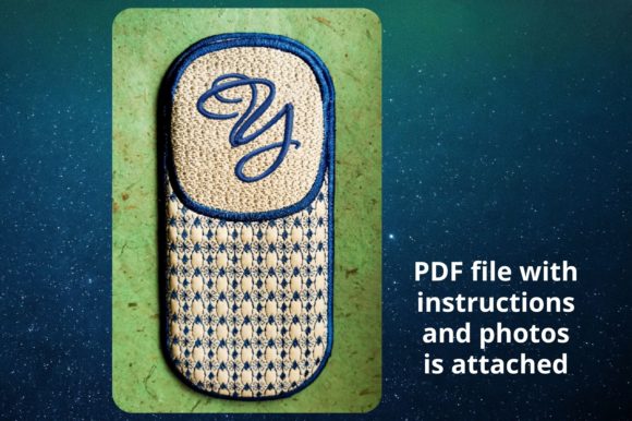 Review: Eyeglass Case Letter Y Embroidery Design