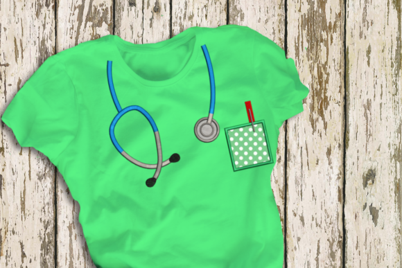 Reviewing Mock Stethoscope and Pocket Embroidery