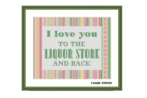 Reviewing the I Love You Funny Romantic Cross Stitch